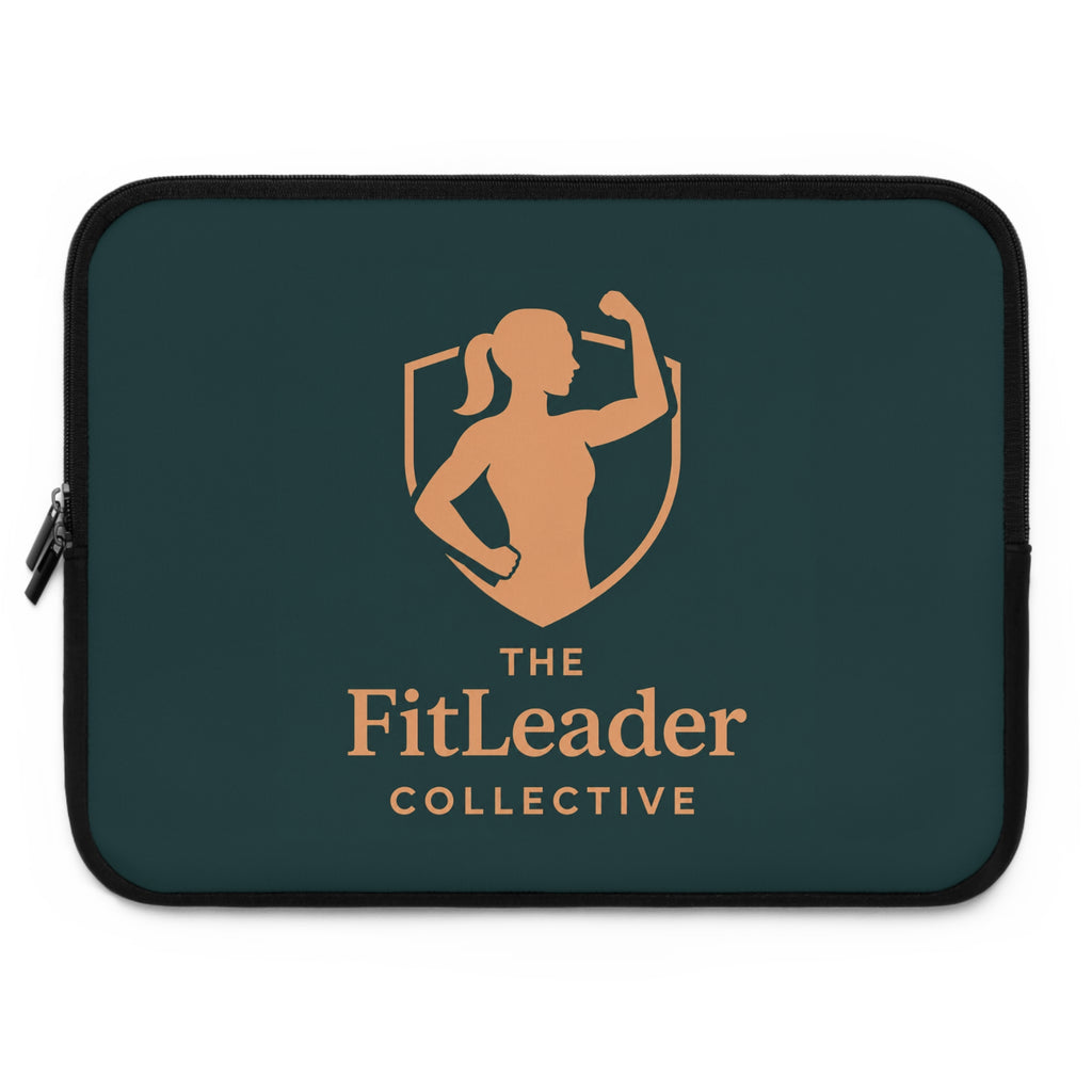 FitLeader Collective Laptop Sleeve — Protective Feminine Fitness Logo Sleeve