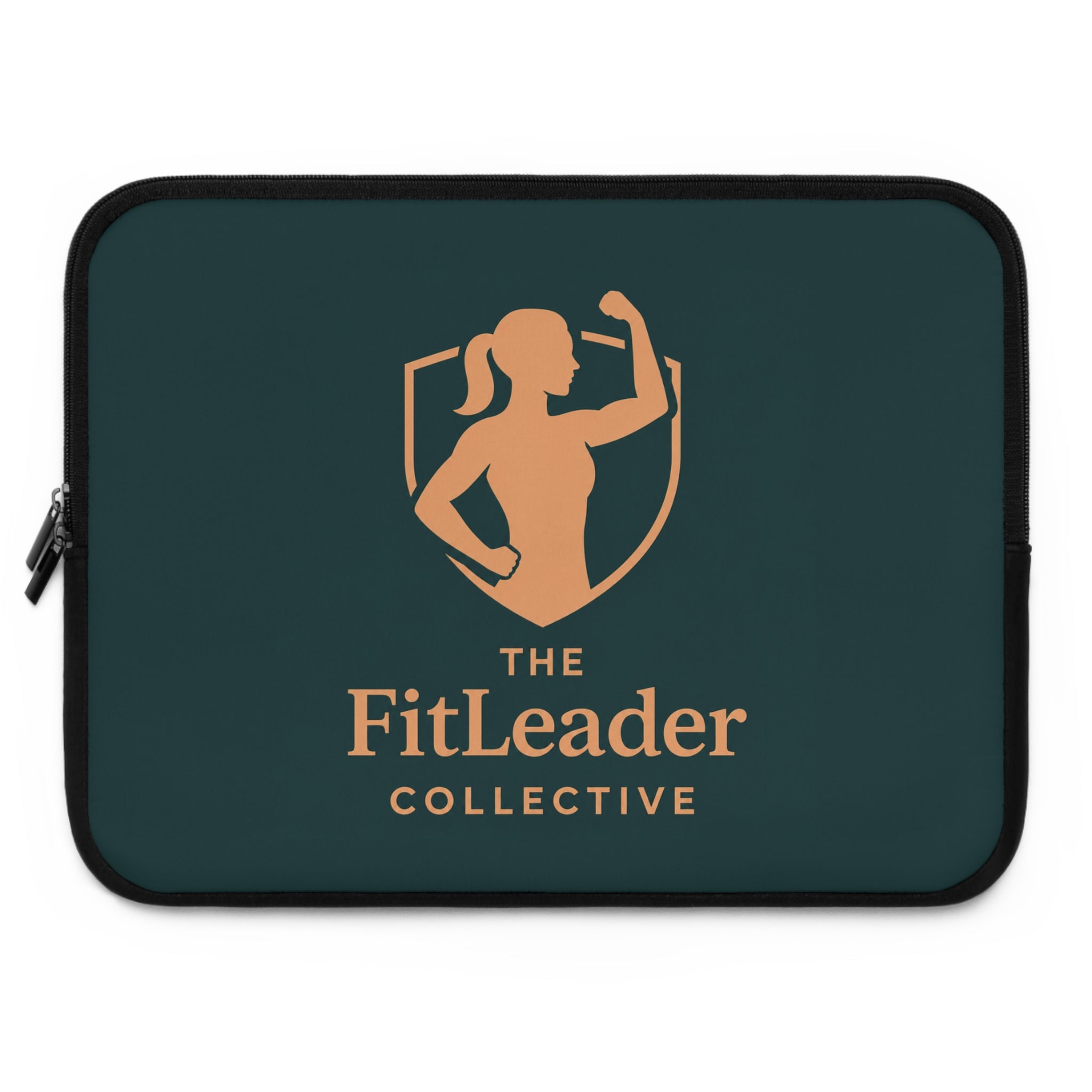 FitLeader Collective Laptop Sleeve — Protective Feminine Fitness Logo Sleeve