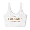 FitLeader Collective Women's Performance Sports Bra — Lightweight Polyester Athletic Crop Top