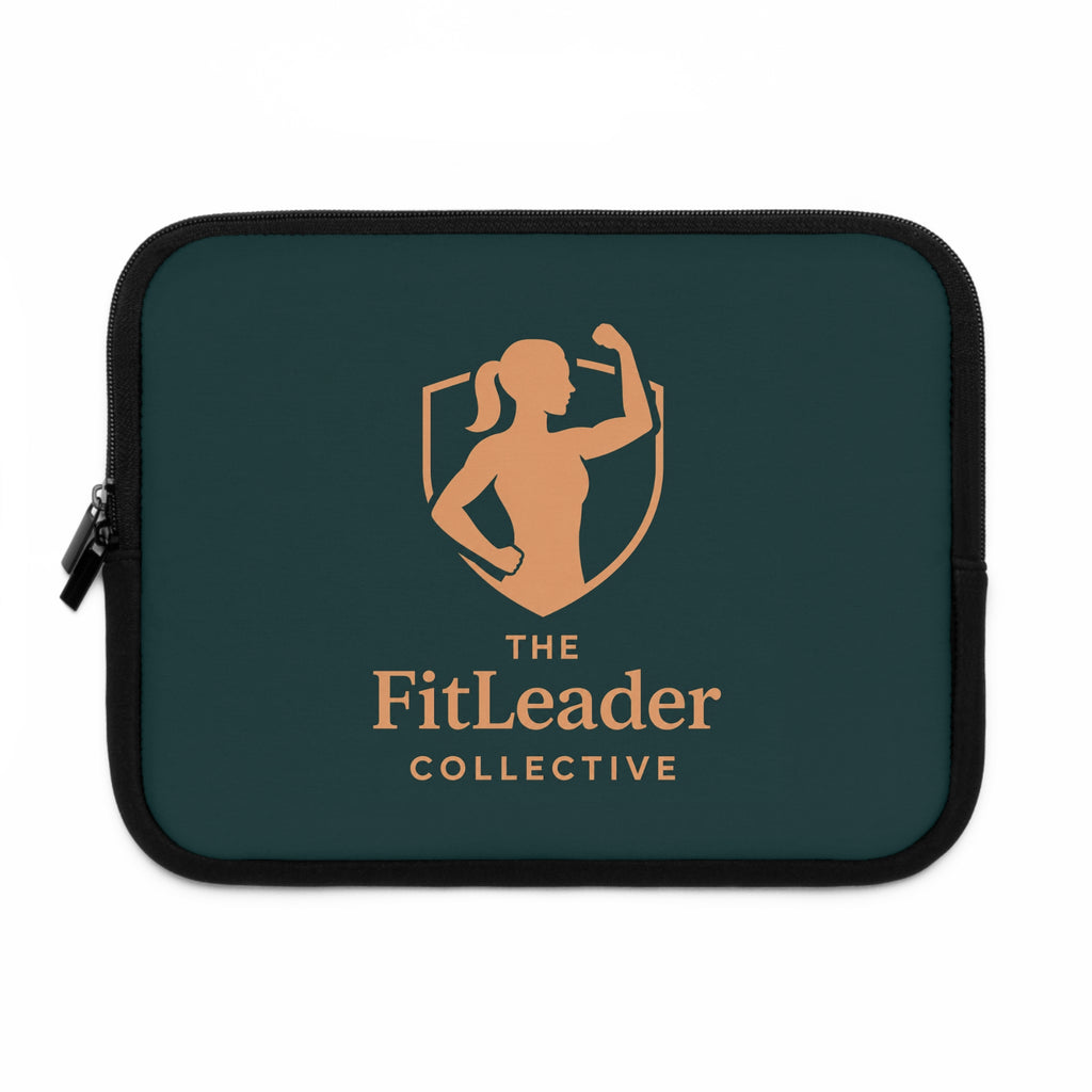 FitLeader Collective Laptop Sleeve — Protective Feminine Fitness Logo Sleeve