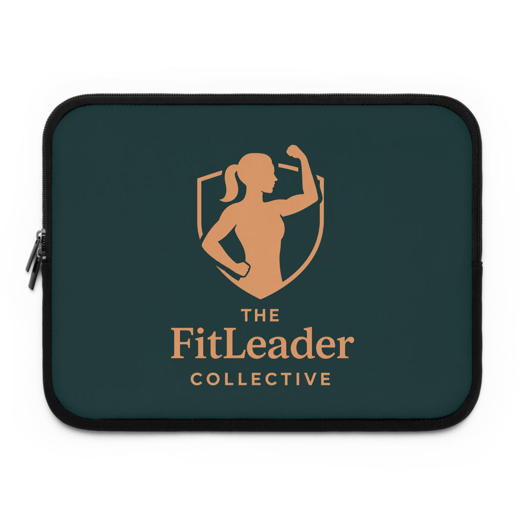 FitLeader Collective Laptop Sleeve — Protective Feminine Fitness Logo Sleeve